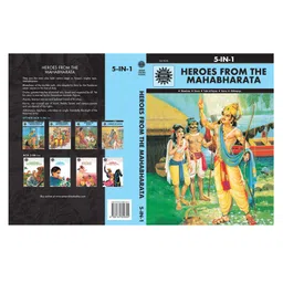 amar chitra katha Heroes From The Mahabharata Story Book - English-picture-19