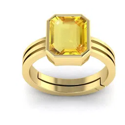 RRVGEM 11.25 Ratti Yellow Sapphire Ring-picture-18