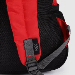 HRX by Hrithik Roshan Unisex Red & Black 16 Inch Brand Logo Backpack 23L image 2