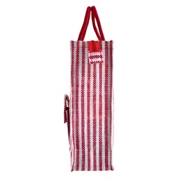 Aura Unisex Striped Shopper Tote Bag image 3
