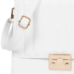 Apsis PU Structured Handheld Bag with Quilted image 5