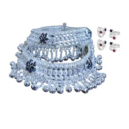 sonu select Alloy Silver Silver Jewellery Set (Pack of 1)-picture-9