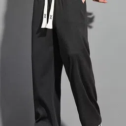 StyleCast Men Textured Relaxed-Fit Mid-Rise Track Pants image 2