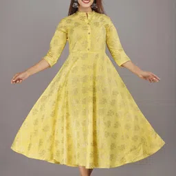 BHAGLI Women Yellow Kurtas-picture-25