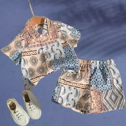 NAAMJAP Kids-Unisex Pure Cotton Printed Clothing Set image 2