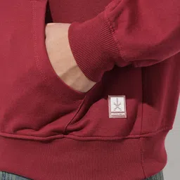 The Roadster Life Co. Relaxed Fit Colourblocked Hooded Sweatshirt image 4