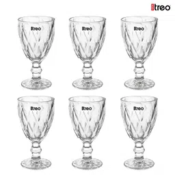Treo Victoria Transparent Set of 6 Ice Cream Bowl-300ml image 2