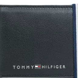 Tommy Hilfiger Men Textured Leather Money Clip image 3