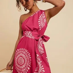 KATECLO Bohemian Print A-Line Mini Dress-picture-15