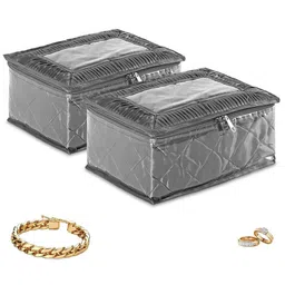 Aura Grey Set of 2 Regular Jewellery Organiser Organisers-picture-14