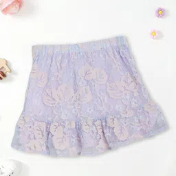 FOREVER FRIDAY Girls Self-Designed Lace A-Line Skirts-picture-39