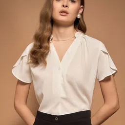 Berrylush BIZwear Extended Sleeves Shirt Style Top-image-30