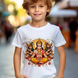 Samridhi Garments Unisex Kids BLENDED Tshirts-picture-22