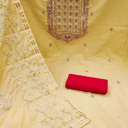 Maroosh Embellished Unstitched Dress Material image 2