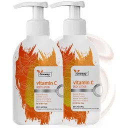 Oneway Happiness Set Of 2 Vitamin C Body Lotion With Aloe Vera - 300 ml Each-picture-13