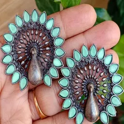 muccasacra Multicoloured Alloy Earrings-picture-21