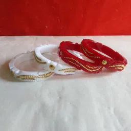 MAA sitala store Set of 4 Gold-Plated Brass-picture-42