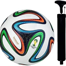 ckeps Combo BRAZUKA Football with AIR Pump Football - Size: 5 Football - Size: 5-picture-17