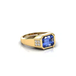 RRVGEM 6.25 Ratti 5.50 KT Blue Sapphire Ring-picture-21