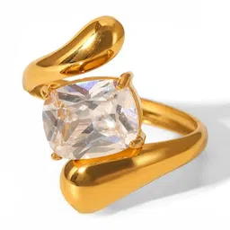 Just Lil Things Stone Studded Finger Ring image 1