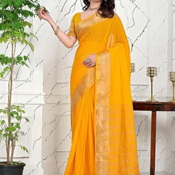 Pionex Woven Design Art Silk Banarasi Saree image 5