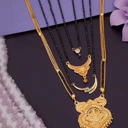 Bhanu diam Gold-Plated Brass image 1