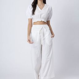 Moomaya Pure Cotton Top With Trousers Co-Ords-picture-0