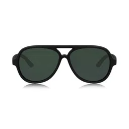 Dervin Unisex Aviator Sunglasses with Polarised and UV Protected Lens DRVNS1036 image 4