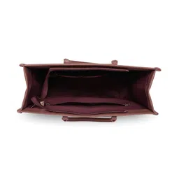 LIKE STYLE Printed Structured Tote Bag image 4