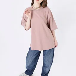 Blnk Women Drop-Shoulder Sleeves T-shirt image 5