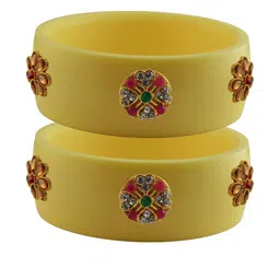 Vidhya Kangan Women Beige Bangle-picture-28