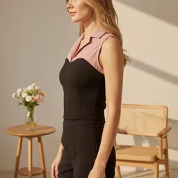 U&F Colourblocked Top image 5