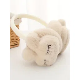 Trubliz Unisex Kids Set Of 2 Grey And White Chill Wrap Ear Muffs image 5