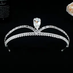 Peora Women Studded Sparkling Princess Tiara-picture-33