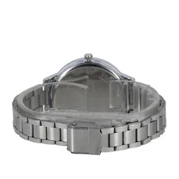 VIRAKTI Women Brass Dial & Stainless Steel Bracelet Style Straps Analogue Watch G-55-CREAM-V.Y image 2