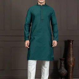 EKYAA Men Printed Thread Work Kurta-picture-35