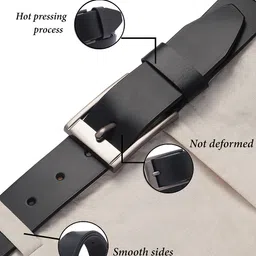 LOOPA Men Leather Formal Belt image 4