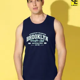 WOOSTRO Men Pack of 2 Typography Printed Round Neck Cotton Slim Fit Sports T-shirts-picture-41