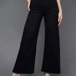 Miss Chase Women Wide Leg High-Rise Stretchable Jeans-image-68
