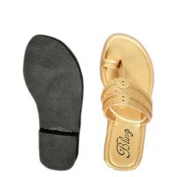 Bling footwears Boys Ethnic Open Toe Flats image 4