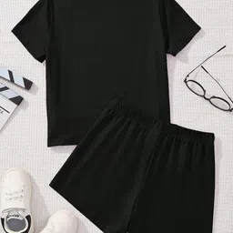 MODARUE Girls Printed T-shirt with Shorts image 4
