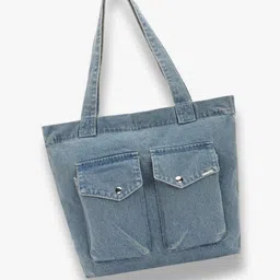 EcoRight Unisex Solid Shopper Cotton Tote Bag-image-5