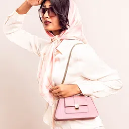 Strokes by Namrata Mehta Women Solid Structured Sling Bag-picture-19