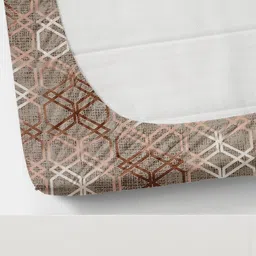 FURNOFY Multicoloured Ethnic Motifs 130 GSM King Bedsheet with 2 Pillow Covers image 2