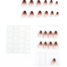 NAILWIND Set Of 30 Ombre Press On Nails - Metallic - 12 image 5