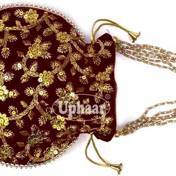 shree shagun Women Black Potli image 2