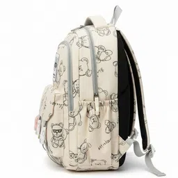 walson Medium 30 L Laptop Backpack Trendy Bear Kawaii Backpack For College or School Backpack | Standard Backpack image 2