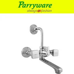 parryware Ritz Wall Mixer 2 in 1 with Overhead Shower Provision set of 4 pic 266 Wall Mixer with Overhead Shower Provision Wall Mixer Faucet image 5