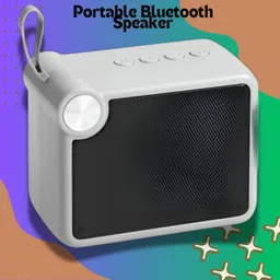 GUGGU Portable Bluetooth Speaker M406,Superior Sound Quality & long Battery Lifehi_359 5 W Bluetooth Laptop/Desktop Speaker image 1