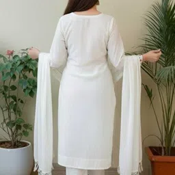 lbm collections Embroidered Kurta, Palazzo & Dupatta Set image 2